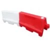 Pack (2) 1 Metre Evo Road Traffic Safety Barriers, One Red, One White -Fraestiche Shop 1306 767