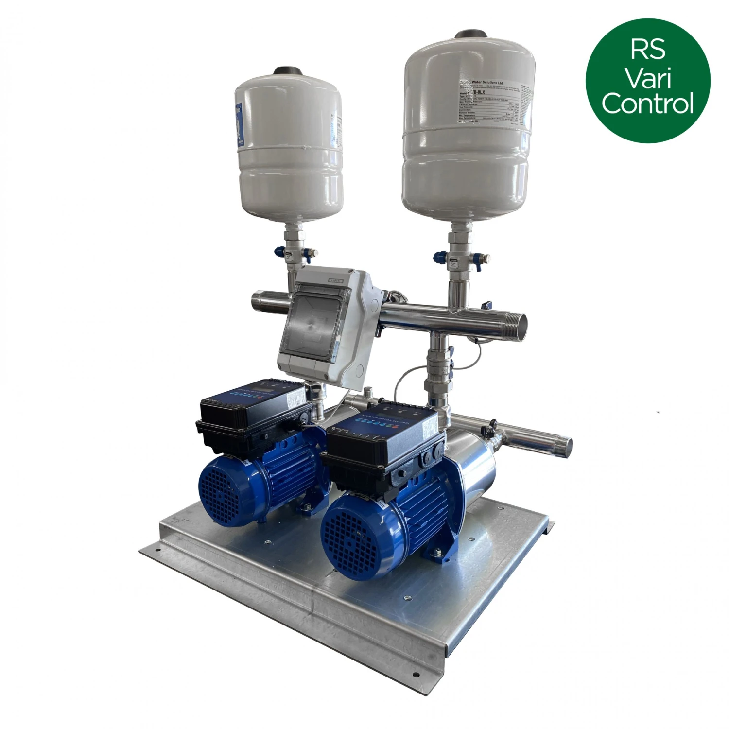Twin Variable Speed Booster Set, 100l/min @ 4.5 Bar 4 Twin Variable Speed Booster Set, 100l/min @ 4.5 Bar - Image 2