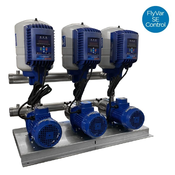 Triple Variable Speed Booster Set, 480 L/min @ 5.0 Bar 3 Triple Variable Speed Booster Set, 480 L/min @ 5.0 Bar