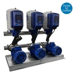 Triple Variable Speed Booster Set, 150 L/min @ 5.25 Bar