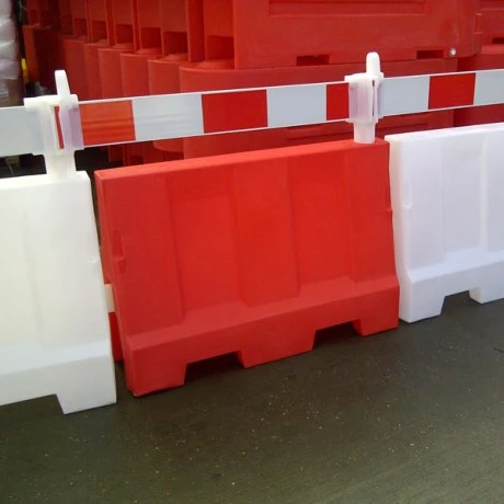 Pack (2) 1.2 Metre Evo Red And White Road Traffic Safety Barriers 7 Pack (2) 1.2 Metre Evo Red And White Road Traffic Safety Barriers - Image 5