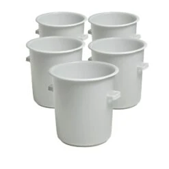 75 Litre Heavy Duty Bins, Pack Of 5 -Fraestiche Shop 1665 1654