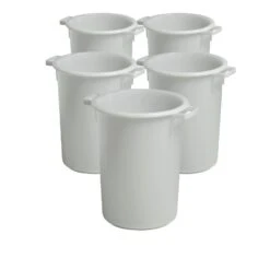 50 Litre Heavy Duty Bins, Pack Of 5 -Fraestiche Shop 1666 1659