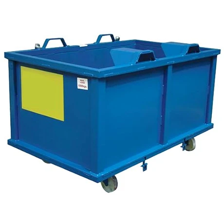 Auto Dumping Steel Container 1.5m³ On Castors, ADC15C 3 Auto Dumping Steel Container 1.5m³ On Castors, ADC15C