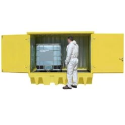 8 Drum / 2 IBC Hard Covered Spill Bund -Fraestiche Shop 2059 2421