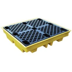 4 Drum Spill Pallet, Low Profile -Fraestiche Shop 2169 2601
