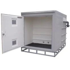 2000 Litre GRP Pump Enclosure With Built In Tank, CAT 5 AB Air Gap -Fraestiche Shop 2361 3071