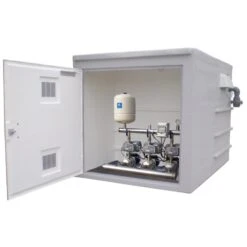 3000 Litre GRP Enclosure With Built In Tank And 80L/min Triple Pump -Fraestiche Shop 2370 3087