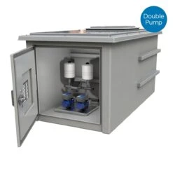 5000 Litre GRP Pump Enclosure With Built In Tank,AG Air Gap -Fraestiche Shop 2379 21473