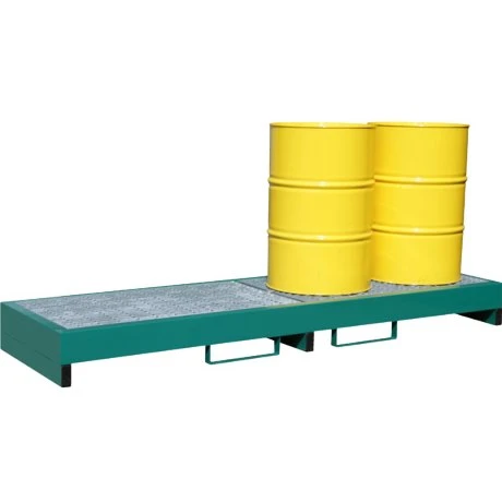 Steel Drum Spill Pallet, E-DP4L 3 Steel Drum Spill Pallet, E-DP4L