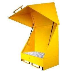 2 Drum Store With Up & Over Lid For External Use