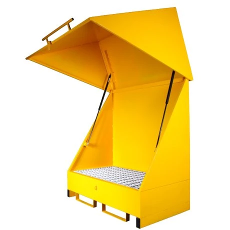 2 Drum Store With Up & Over Lid For External Use 3 2 Drum Store With Up & Over Lid For External Use