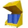 4 Drum Store With Up And Over Lid For External Use -Fraestiche Shop 2717 3599
