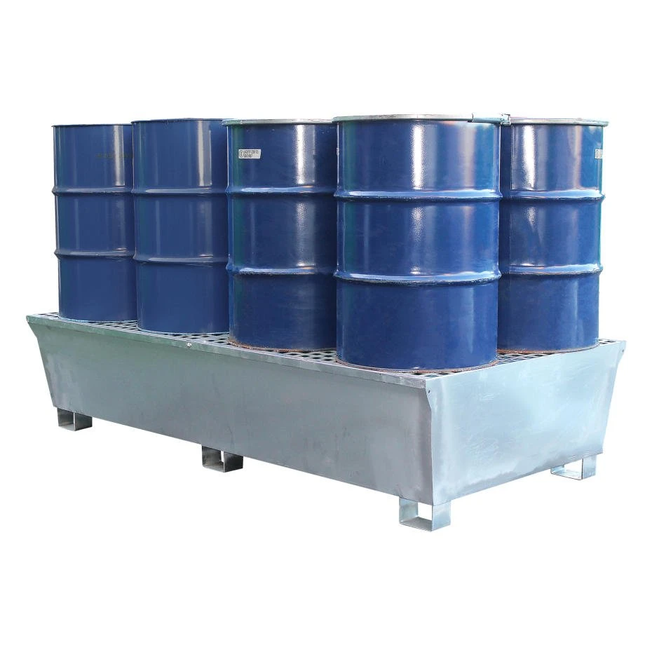 Galvanised Steel Double IBC Spill Pallet 3 Galvanised Steel Double IBC Spill Pallet