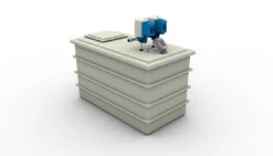 1500 Litre GRP Water Tank With ATwin Pump Booster Set