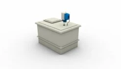 1500 Litre GRP Water Tank With A Single Pump Booster Set