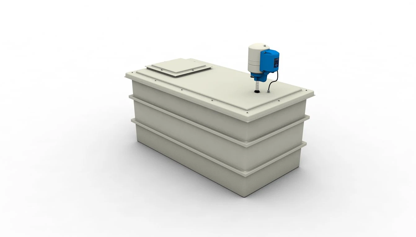 2000 Litre GRP Water Tank With A Single Pump Booster Set 3 2000 Litre GRP Water Tank With A Single Pump Booster Set