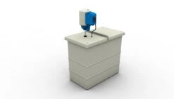 500 Litre GRP Water Tank With A Single Pump Booster Set