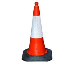 Dominator Traffic Cone, 75cm, 2 Piece With Sealbrite Sleeve (150pk £6.47 Per Unit)
