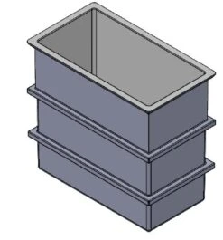 501 Litre Open Top GRP Water Tank