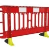 Titan 2 Metre Traffic Barrier With Anti Trip Hi-Vis Feet (40pk Pallet £51.50 Per Unit) -Fraestiche Shop 3607 22035