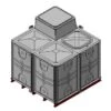 6000 Litre GRP Sectional Water Tank, 2x2x1.5 Internally Flanged Base, AB Airgap (IFB) 1 6000 Litre GRP Sectional Water Tank, 2x2x1.5 Internally Flanged Base, AB Airgap (IFB) -Fraestiche Shop 36609 18930