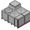 7500 Litre GRP Sectional Water Tank, Internally Flanged Base, AB Airgap (IFB) -Fraestiche Shop 36611 18931