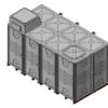 16000 Litre GRP Sectional Water Tank, Internally Flanged Base, AB Airgap (IFB) -Fraestiche Shop 36894 18975