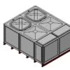 5000 Litre GRP Sectional Water Tank, Internally Flanged Base (IFB) Divided -Fraestiche Shop 38092 19126