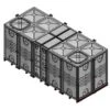 20000 Litre GRP Sectional Water Tank, Internally Flanged Base (IFB) Divided -Fraestiche Shop 38412 19162