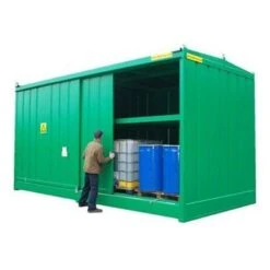 Steel Bunded IBC, Drum Store, DPU64-16, To Hold 64 Drums Or 16 IBC's,