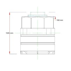 1500 Litre Underground Water Tank -Fraestiche Shop 4027 6146