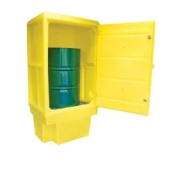 Spill Control Drum Cabinet With 225 Litre Sump