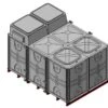 9000 Litre GRP Sectional Water Tank, Internally Flanged Base, Divided, AB Airgap 2 9000 Litre GRP Sectional Water Tank, Internally Flanged Base, Divided, AB Airgap -Fraestiche Shop 42043 19631