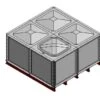 4000 Litre GRP Sectional Water Tank, Internally Flanged Base (IFB) -Fraestiche Shop 4217 18875