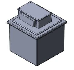 1000 Litre Type AB Air Gap GRP Break Tank, Insulated, Cat 5