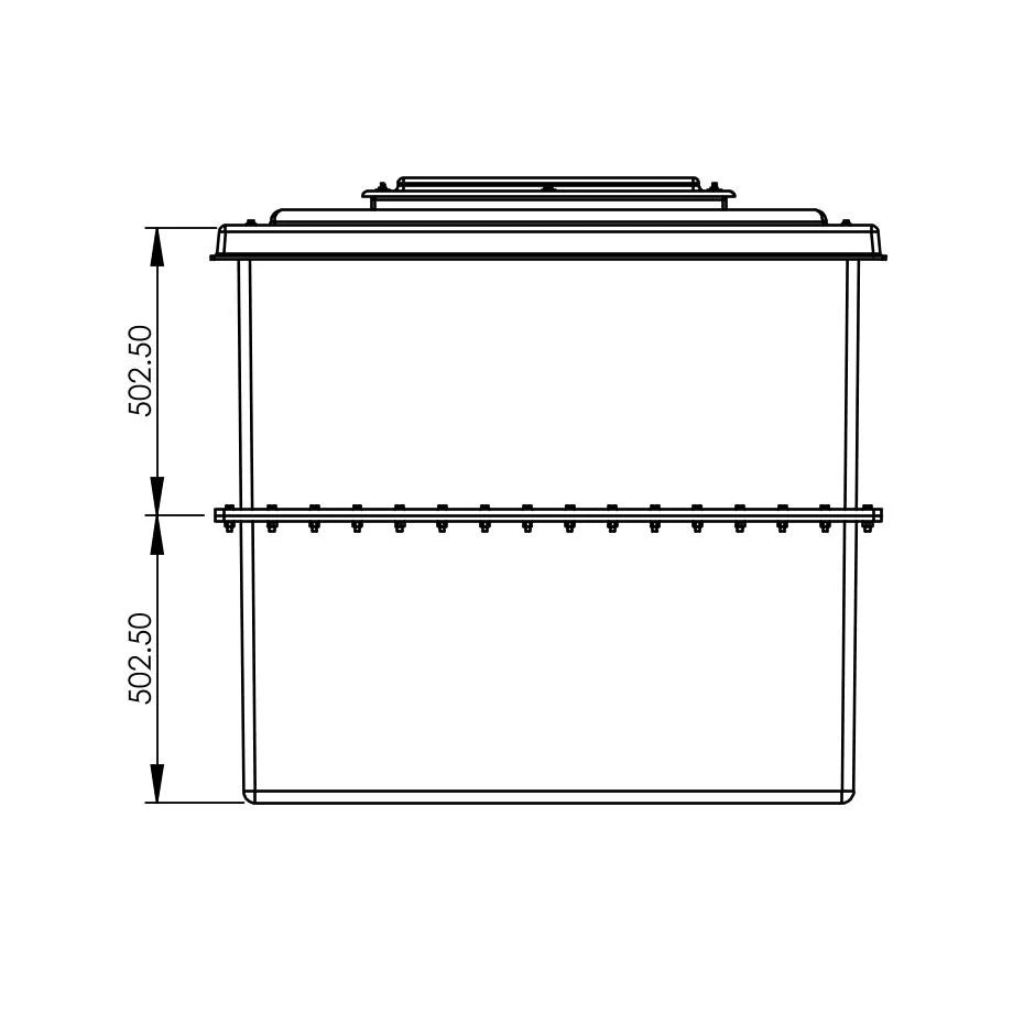 1000 Litre GRP Water Tank - Two Piece Insulated 8 1000 Litre GRP Water Tank - Two Piece Insulated - Image 6