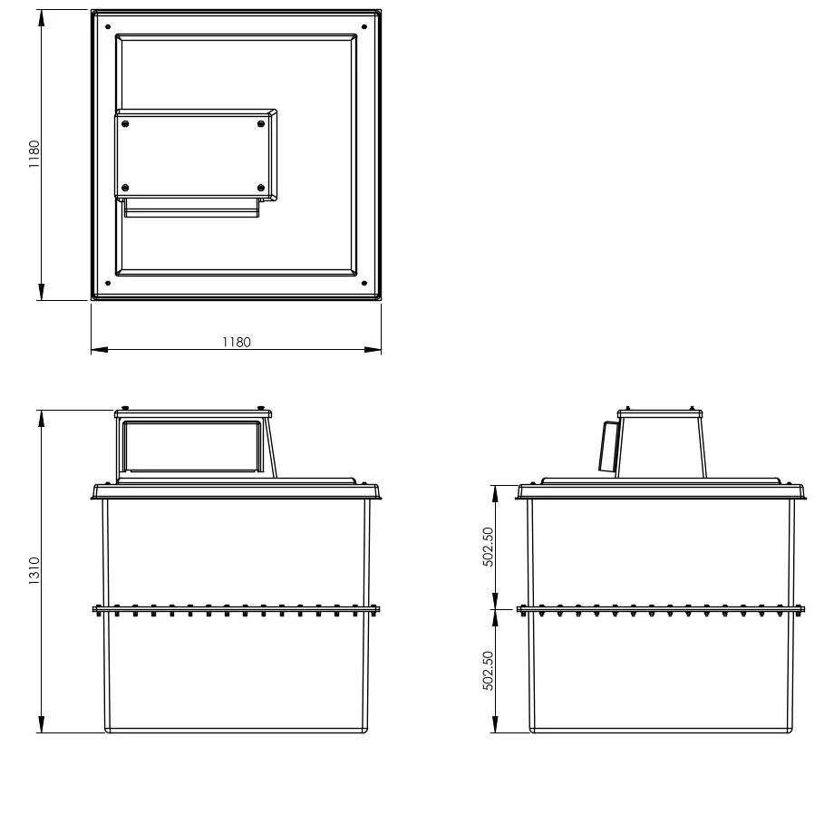 1050 Litre Type AB Air Gap GRP Water Tank - Two Piece Insulated, Cat 5 8 1050 Litre Type AB Air Gap GRP Water Tank - Two Piece Insulated, Cat 5 - Image 6