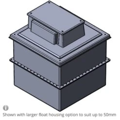 1050 Litre Type AB Air Gap GRP Water Tank - Two Piece Insulated, Cat 5 10 1050 Litre Type AB Air Gap GRP Water Tank - Two Piece Insulated, Cat 5 -Fraestiche Shop 4253 6575