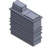 1125 Litre Type AB Air Gap GRP Water Tank - Two Piece Insulated, Cat 5 -Fraestiche Shop 4261 20672