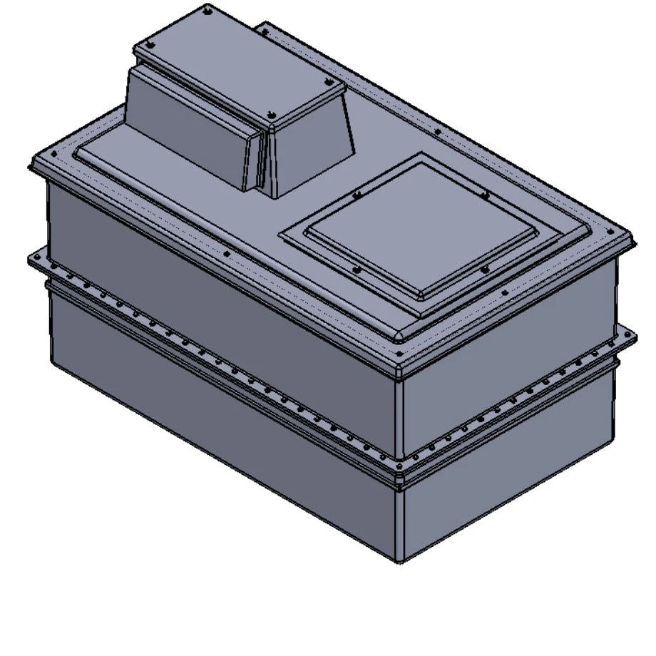 1135 Litre Type AB Air Gap GRP Water Tank - Two Piece Insulated, Cat 5 3 1135 Litre Type AB Air Gap GRP Water Tank - Two Piece Insulated, Cat 5