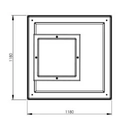 1220 Litre GRP Water Tank, Insulated -Fraestiche Shop 4279 6654