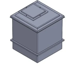 1220 Litre GRP Water Tank, Insulated