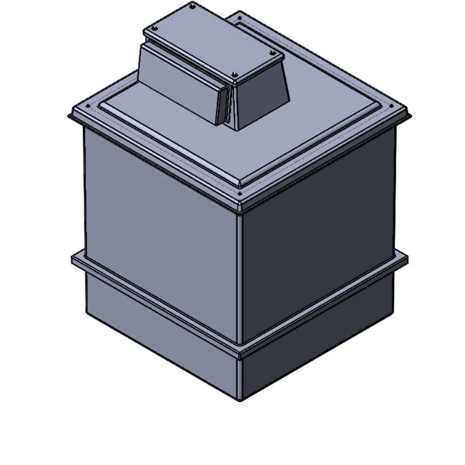 1220 Litre Type AB Air Gap GRP Water Tank, Insulated, Cat 5 3 1220 Litre Type AB Air Gap GRP Water Tank, Insulated, Cat 5