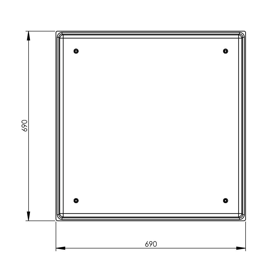 125 Litre GRP Water Tank, Insulated 5 125 Litre GRP Water Tank, Insulated - Image 3