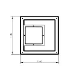1501 Litre GRP Water Tank - Two Piece Insulated -Fraestiche Shop 4322 6867