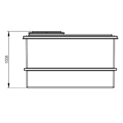 1590 Litre GRP Water Tank, Insulated -Fraestiche Shop 4330 6897