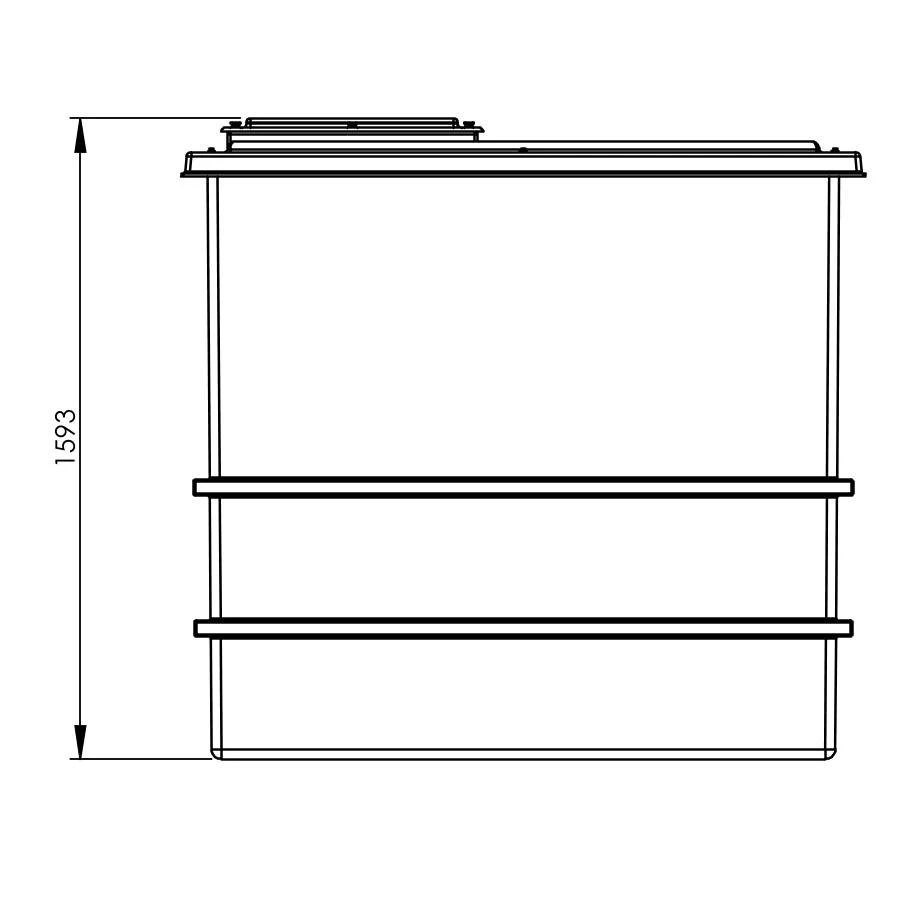 2250 Litre GRP Water Tank, Insulated 8 2250 Litre GRP Water Tank, Insulated - Image 6