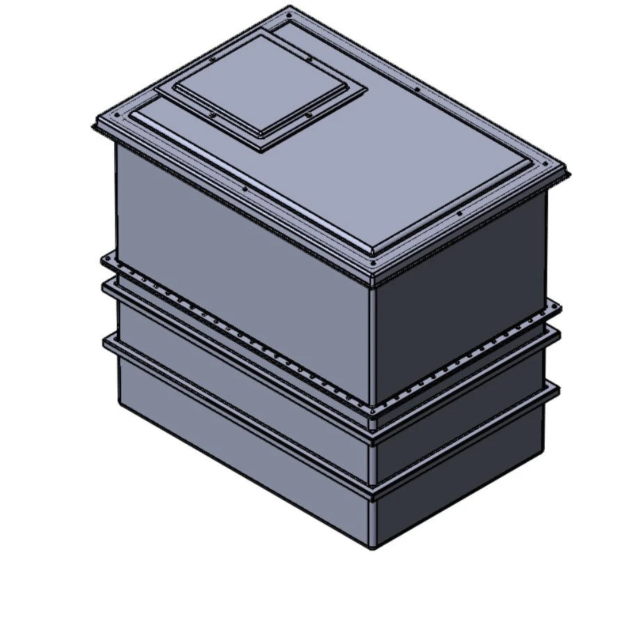 2250 Litre GRP Water Tank - Two Piece Insulated 3 2250 Litre GRP Water Tank - Two Piece Insulated