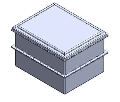 712 Litre GRP Water Tank, Insulated -Two Piece Insulated 3 712 Litre GRP Water Tank, Insulated -Two Piece Insulated
